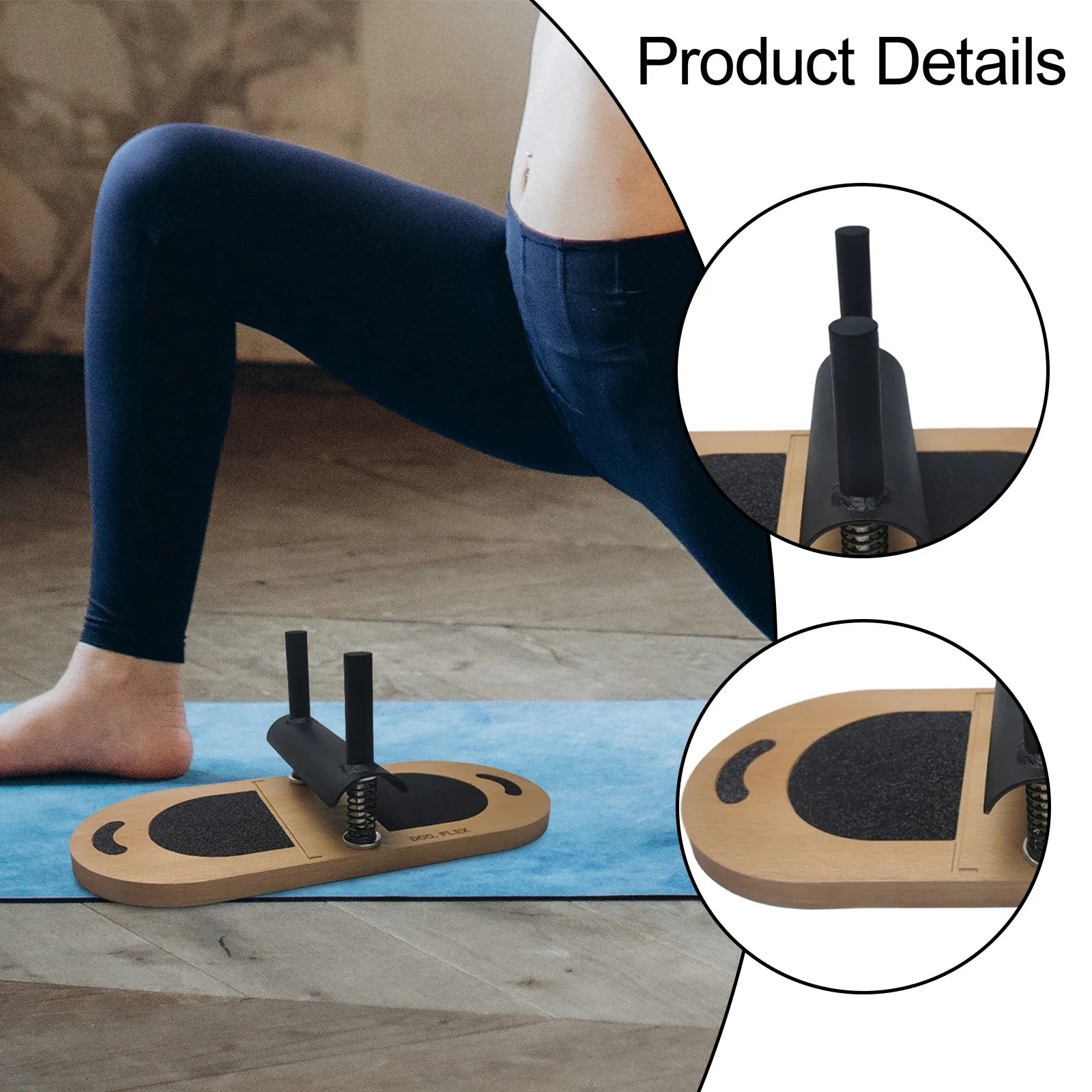 Ankle Foot Strengthener Trainer for Sprained Ankle,Balance Board,Stability Exercises,Physical Therapy,Plantar Fasciitis Relief,Posture Corrector,Balance Training,Anti Slip Wobble Board