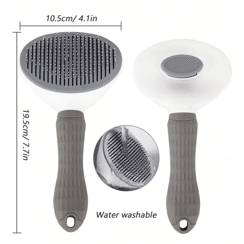 Brosse Douce Anti-Perte de Poils  pour Chats et Chiens